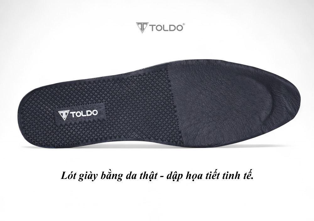 Giày lười cao 8cm da thật đế khâu